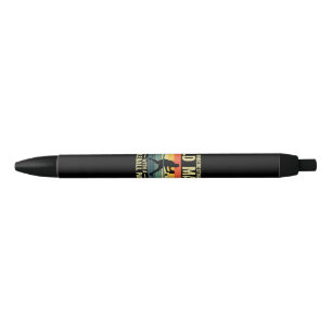 Cool Pickleball Design For Men Grandpa Pickleball Black Ink Pen
