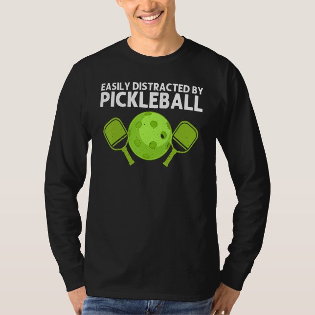 Cool Pickleball For Men Women Pickle Ball Paddle D T-Shirt (Front)