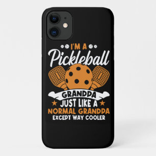Cool Pickleball Grandpa Player Case-Mate iPhone Case