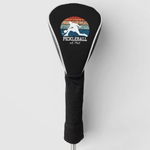 Cool Pickleball Sport Design for any Pickleball Lo Golf Head Cover