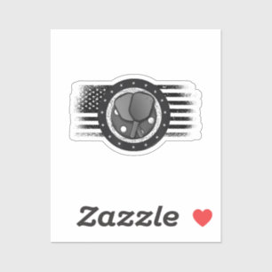 Cool Pickleball Sport USA Grunge Flag - Pickleball