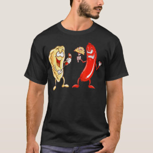 Cool Pierogi And Kielbasa Polish Food  Funny T-Shirt