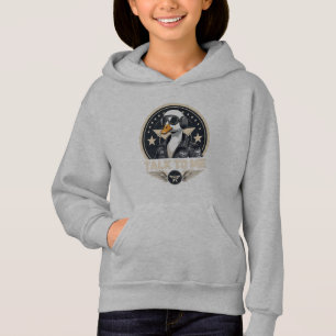 Cool Pilot Goose in Aviator Jacket Military