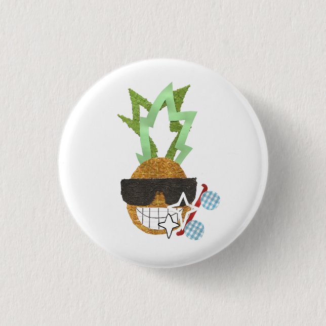 Cool Pineapple Badge (Front)