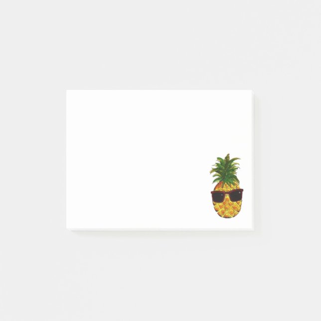 Cool pineapple post-it notes (Front)