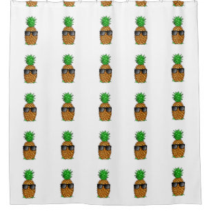 Cool Pineapple Shower Curtain