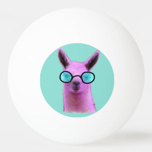 Cool Pink Llama! Ping Pong Balls