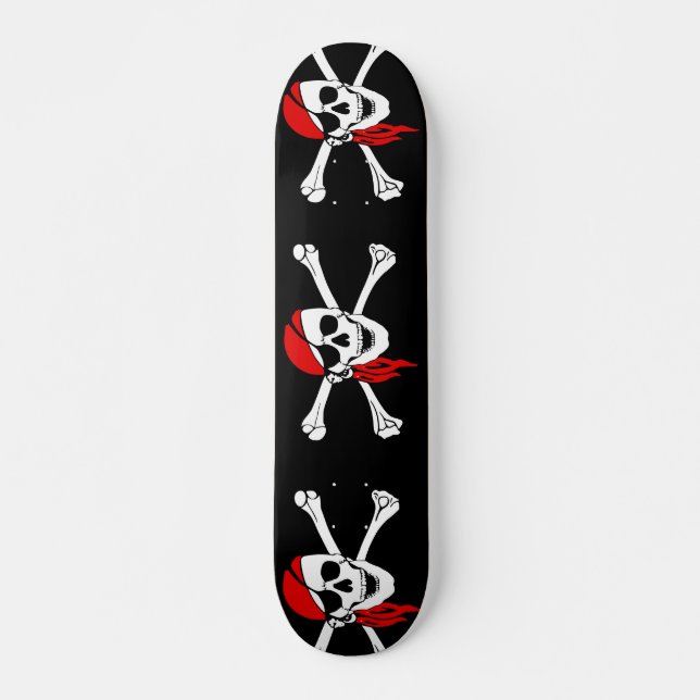 Cool Pirate Skateboard (Front)