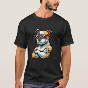 Cool Pitbull American Staffordshire Terrier T-Shirt