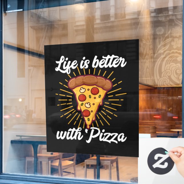 cool pizza lovers Business vendors (Cafe Window)