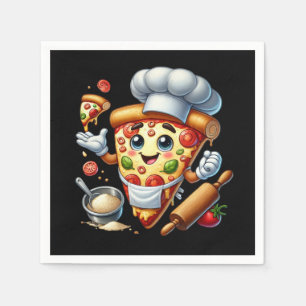 Cool Pizza lovers party  Napkin