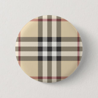 Cool Plaid Button