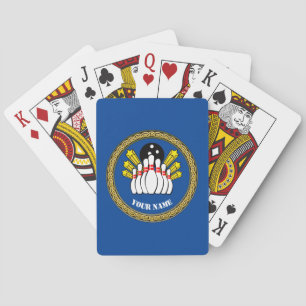 COOL! Playing Cards -Bowling- Bowler - Add Name