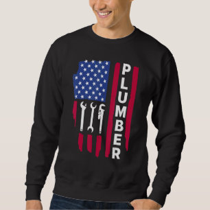 Cool Plumber For Men Women Steamfitter Plumbing To Sweatshirt