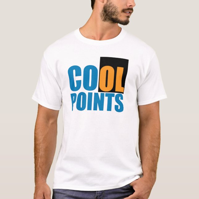 Cool Points tee (light) (Front)