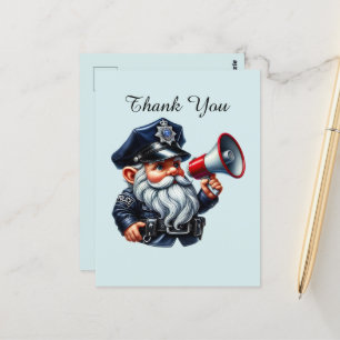 Cool Police thank you Postcard