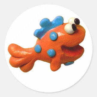 Cool Pool Party Classic Round Sticker