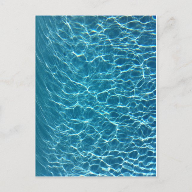Cool Pool Water Postcard (Front)