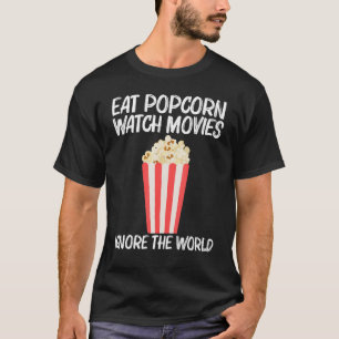 Cool Popcorn For Men Women Sweet Buttery Salty Sna T-Shirt