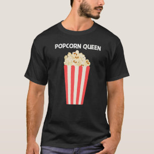 Cool Popcorn For Women Mum Sweet Buttery Salty Sna T-Shirt