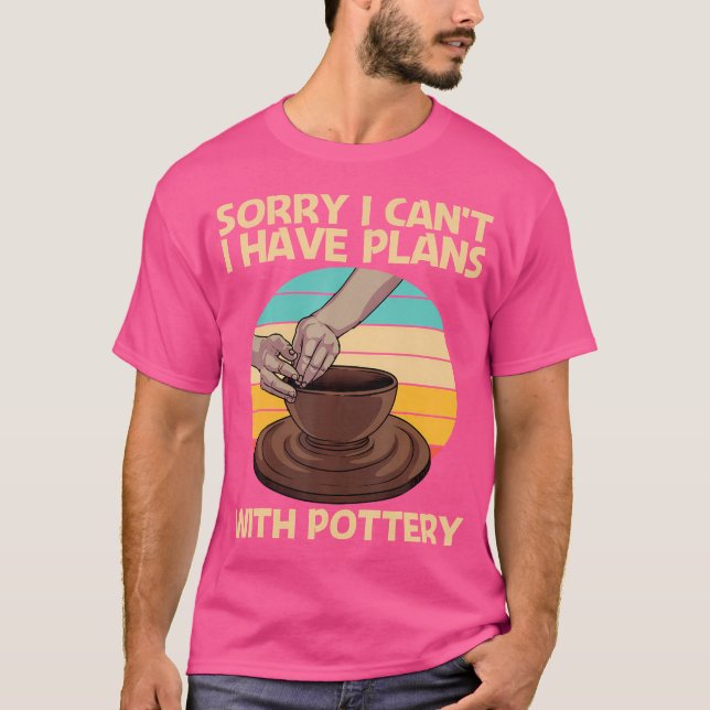 Cool Pottery Pottery Ceramic Pot Lover T-Shirt (Front)