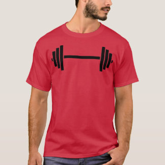 Cool Powerlifting Weightlifting Barbell T-Shirt