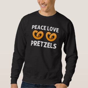 Cool Pretzel Art For Men Women Baked Knot Bread Pa Sweatshirt