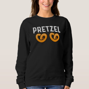 Cool Pretzel Art For Men Women Baked Knot Bread Pa Sweatshirt