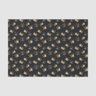 cool Prince crown tiled pattern  Tissue Paper