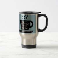 Cool Programmer Geek Coffee Addiction