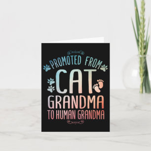 Cool Promoted To Grandma For Mum New Grandmother C Card