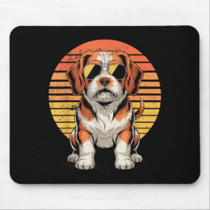 Cool proud cavachon men women vintage dog lovers mouse pad