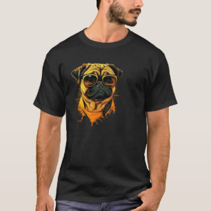 Cool Pug Face T-Shirt