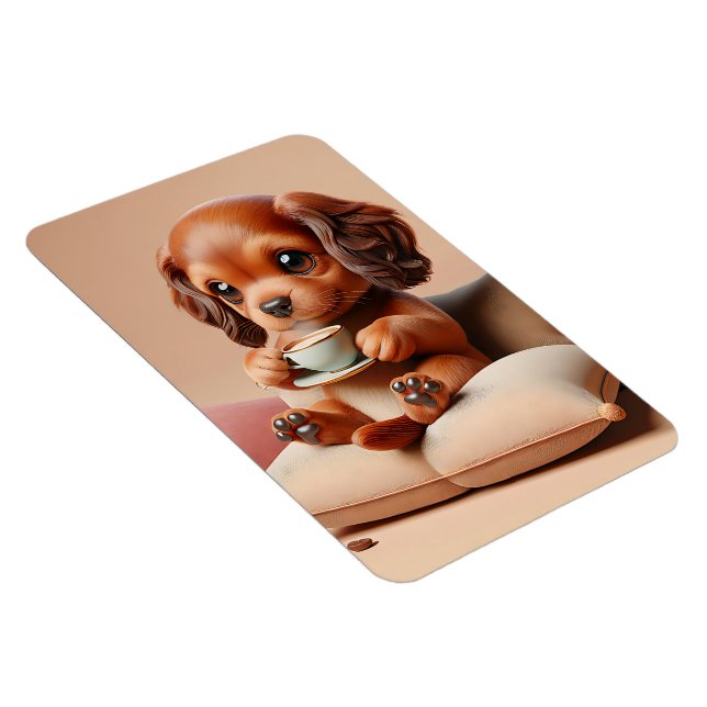 Cool Puppy Magnet (Right Side)