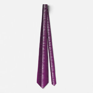 Cool Purple and black stripes wet paint effect Tie