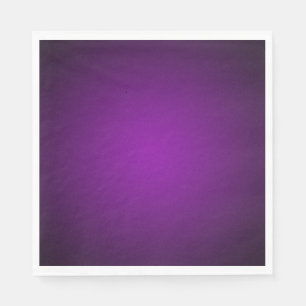 Cool Purple-Black Grainy Vignette Napkin