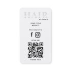Cool QR Code Hairstylist Cosmetology Professional