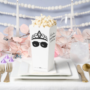 Cool Queen Tiara Princess Birthday Bridal Shower Favour Box