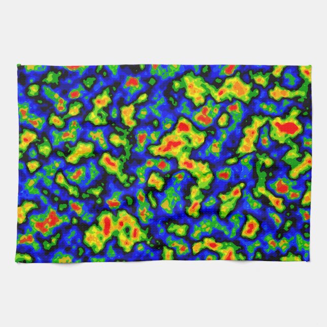 COOL Radar Image Tea Towel (Horizontal)