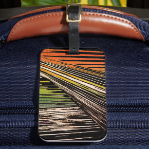 Cool Rainbow Bandanna Luggage Tag