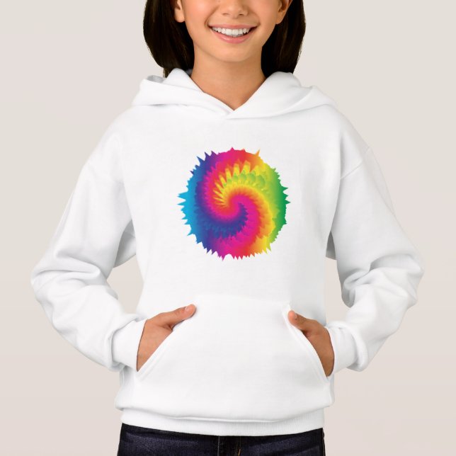 Cool Rainbow Tie Dye (Front)