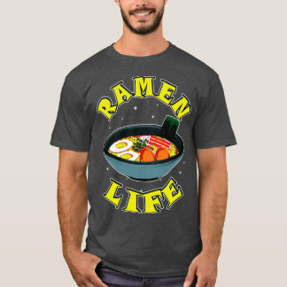 Cool Ramen Life Illustration  T-Shirt