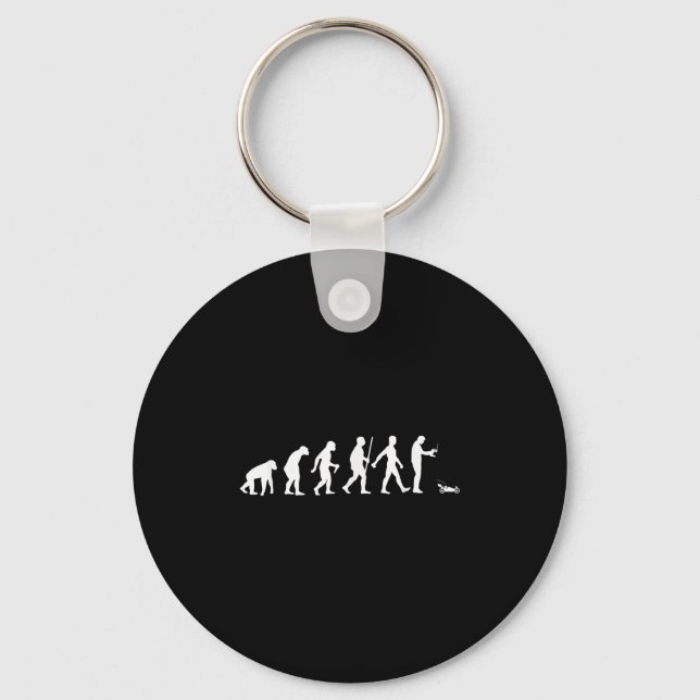 Cool Rc Racing Art For Men Women Remote Control Rc Key Ring (Front)