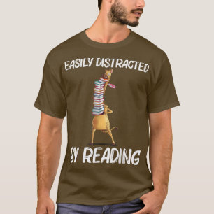 Cool Reading Art For Men Women Bookworm Learning B T-Shirt