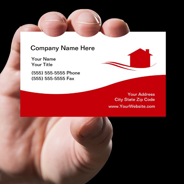 Cool Real Estate Theme Business Card (Creator Uploaded)