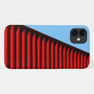 COOL Red and Blue Patterns Case-Mate iPhone Case