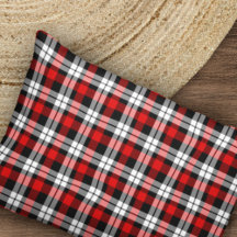 Cool Red White Black Buffalo Lumberjack Pattern