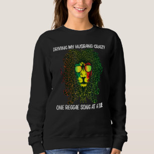Cool Reggae For Women Mum Jamaican Music Genre Sweatshirt
