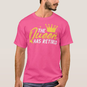 Cool Retirement Art For Women Mum Retiring Retiree T-Shirt