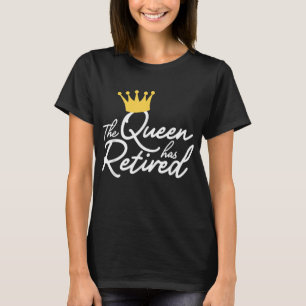 Cool Retirement Art For Women Mum Retiring Retiree T-Shirt